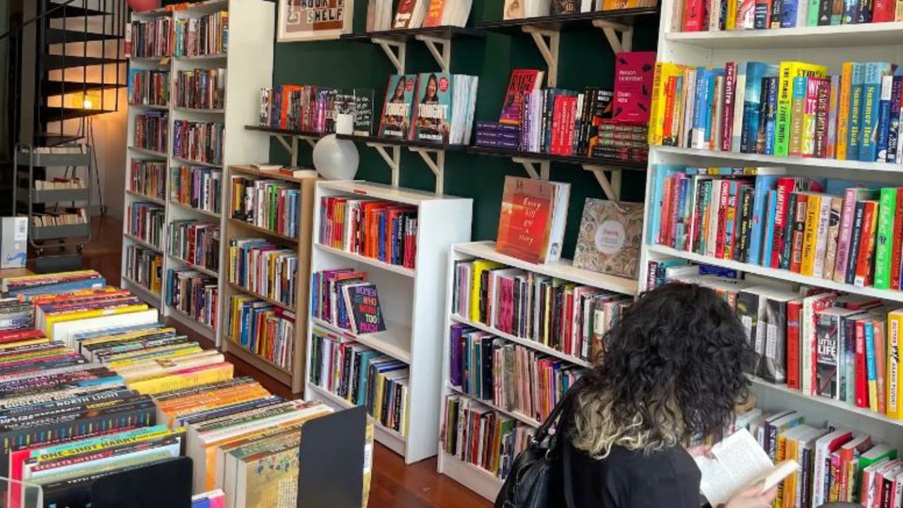 Their bookstore opened in 2020 and has gained a supportive following. Picture: TikTok/amplifybookstore