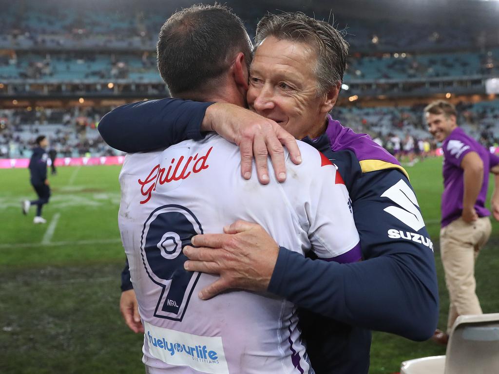 Craig Bellamy and Cameron Smith are NRL’s great double act.