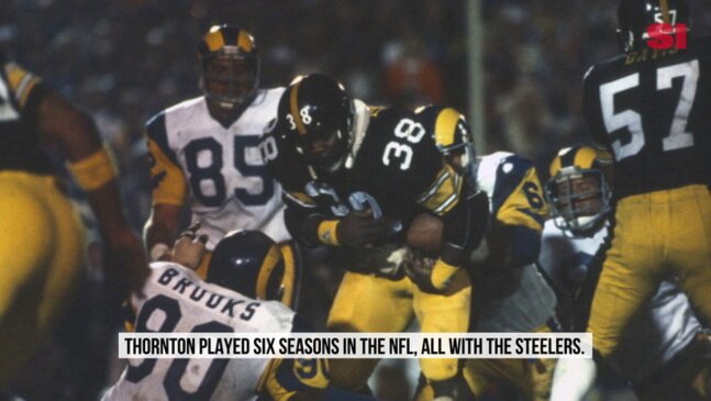 Pittsburgh Steelers' Super Bowl champion running back Sidney Thornton dies