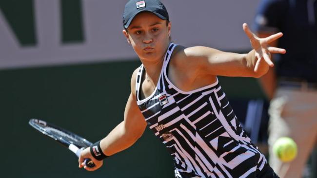 Ash Barty is playing in her maiden Grand Slam semi-final