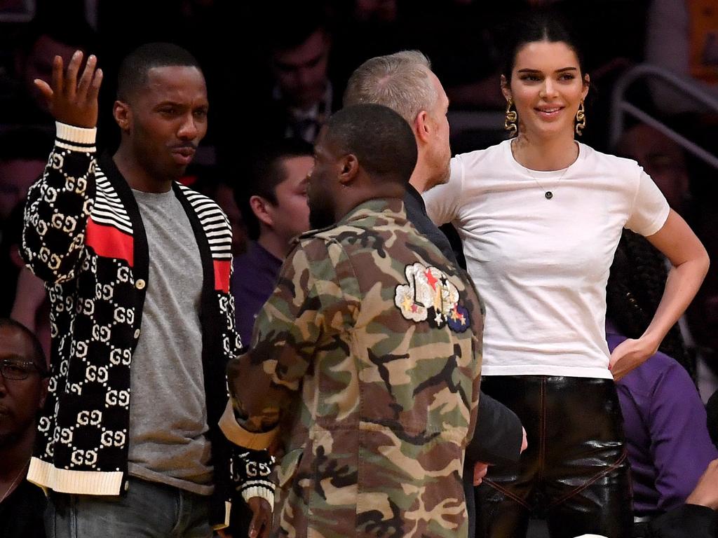 Kendall Jenner Cheers on Ben Simmons at 76ers Game in Yeezy Heels –  Footwear News