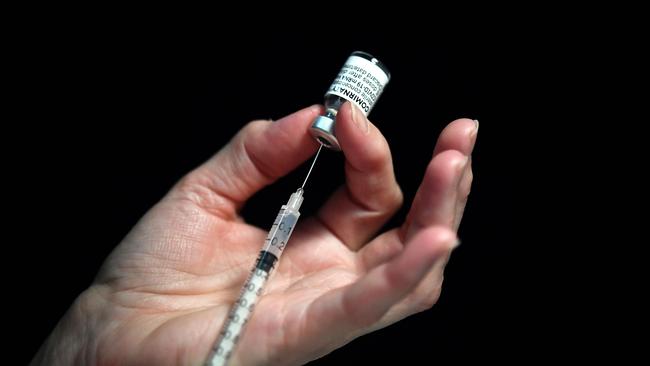 Children between the ages of 12 and 15 will be eligible for Pfizer Covid-19 vaccinations from September 13. Picture: AFP