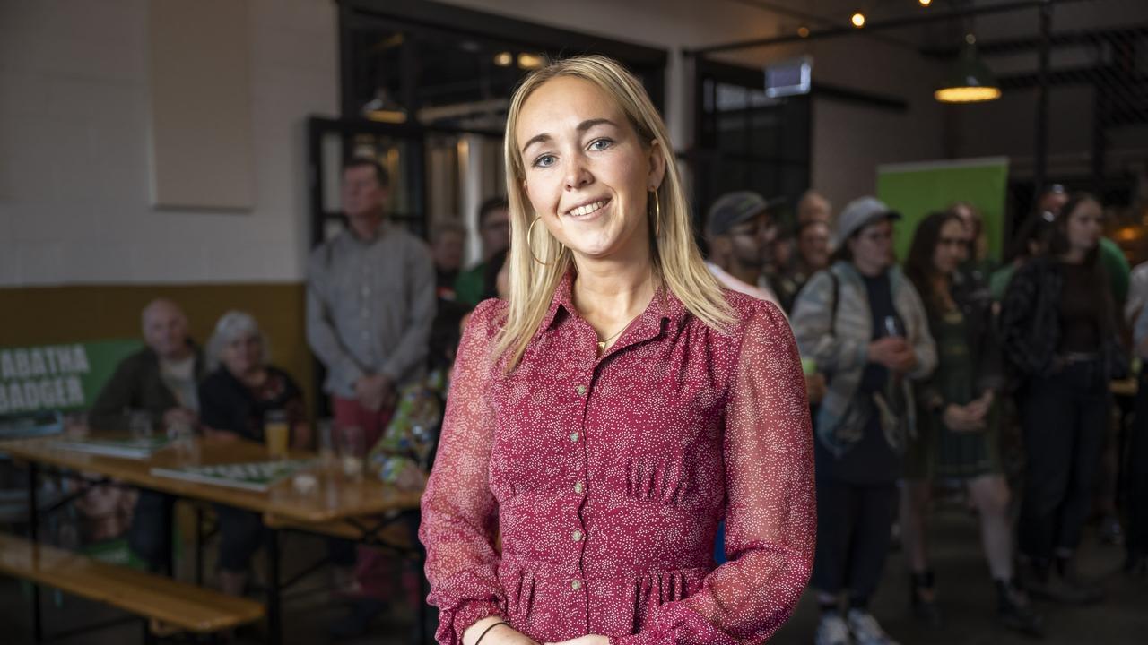 2024 Tasmanian State Election Tabatha Badger Greens candidate for Lyons. Picture: Caroline Tan