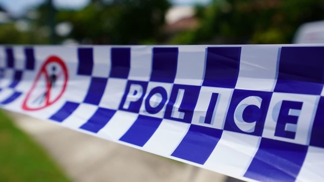 Queensland police crime scene tape. Generic image.