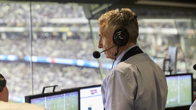 Legendary sports commentator Bruce McAvaney. Picture: Supplied