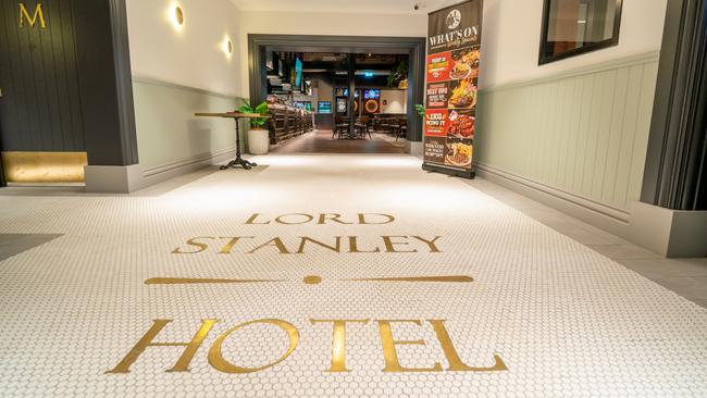 The Lord Stanley Hotel’s brand new look debuted in early May, after a $15m refurbishment. Picture: Artem Kuznetsov