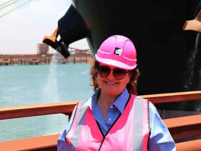 Supplied pictures of Gina Rinehart. PICS: Hancock Prospecting