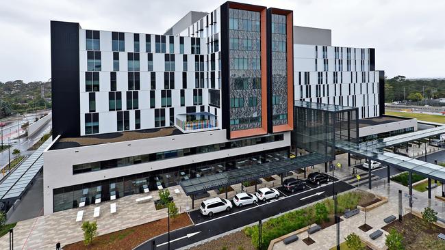 The front of the Northern Beaches Hospital. Picture: AAP