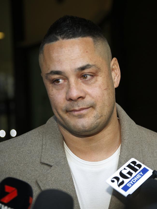 Jarryd Hayne was cleared earlier this year. Picture: NewsWire / John Appleyard