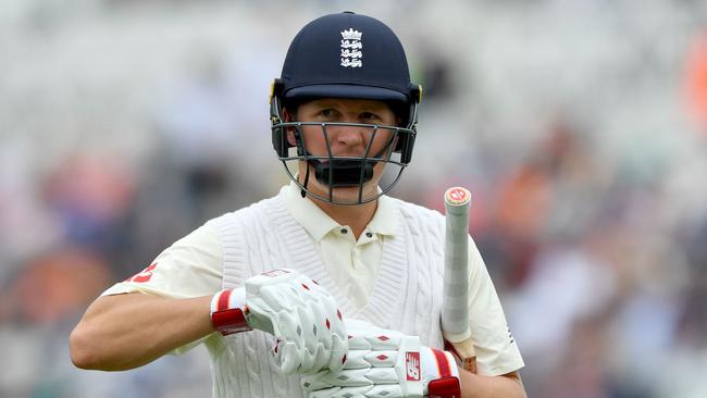 England's Gary Ballance suffered a broken finger during the second Test against South Africa.