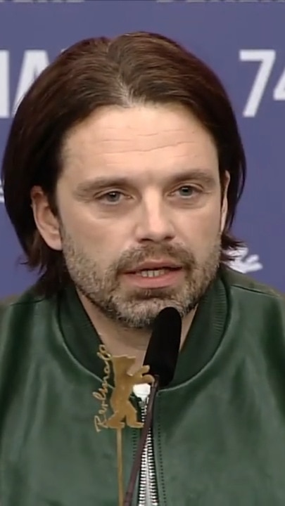 Sebastian Stan calls out reporter for describing co-star as a ‘beast’