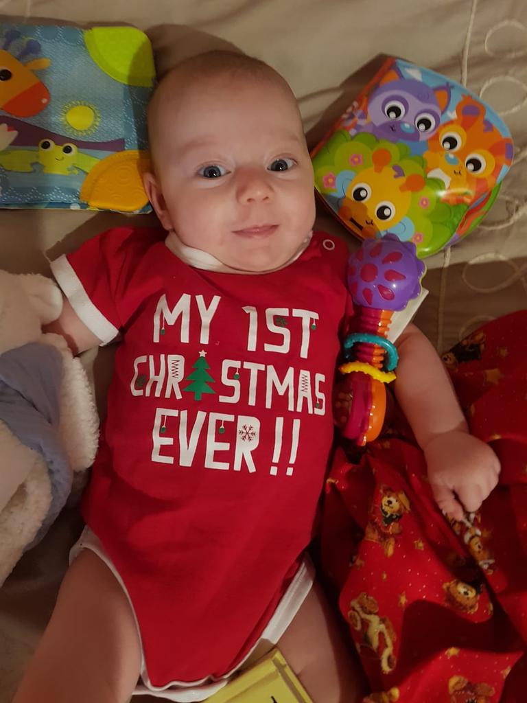 Beatrix Malin Thonas' first Christmas.