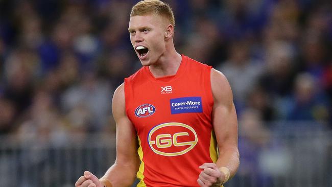 Gold Coast key forward Peter Wright has attracted some interest. Picture: Getty Images