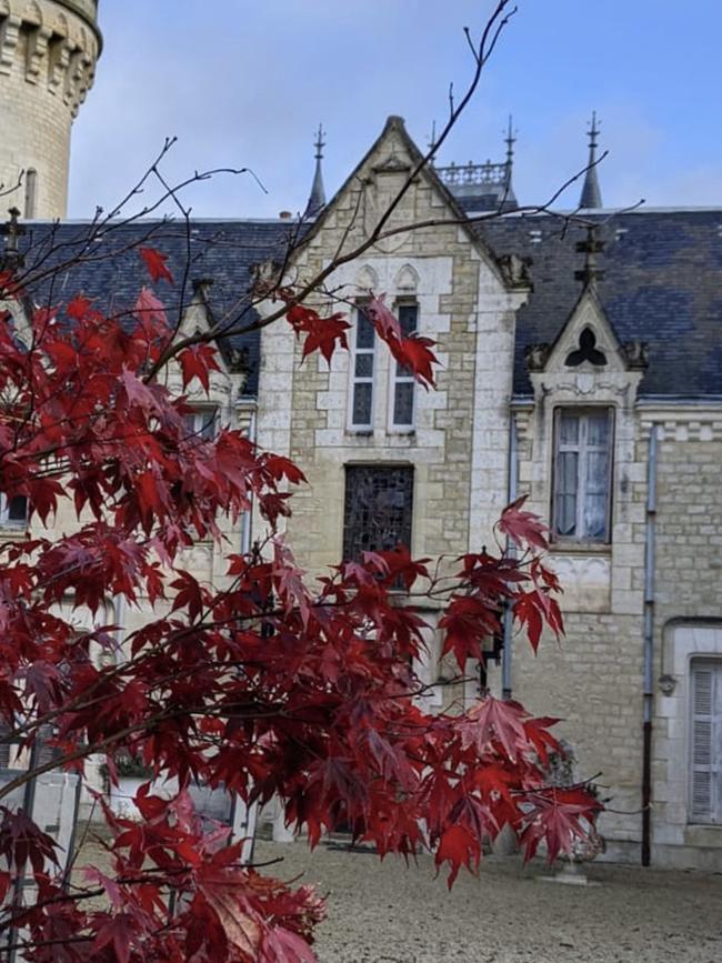 But the French chateau they’re relocating to renovate in the southwest of France has its charm, too.