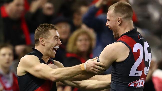 Poor Jake Stringer will be missing his partner in crime. Picture: Getty Images