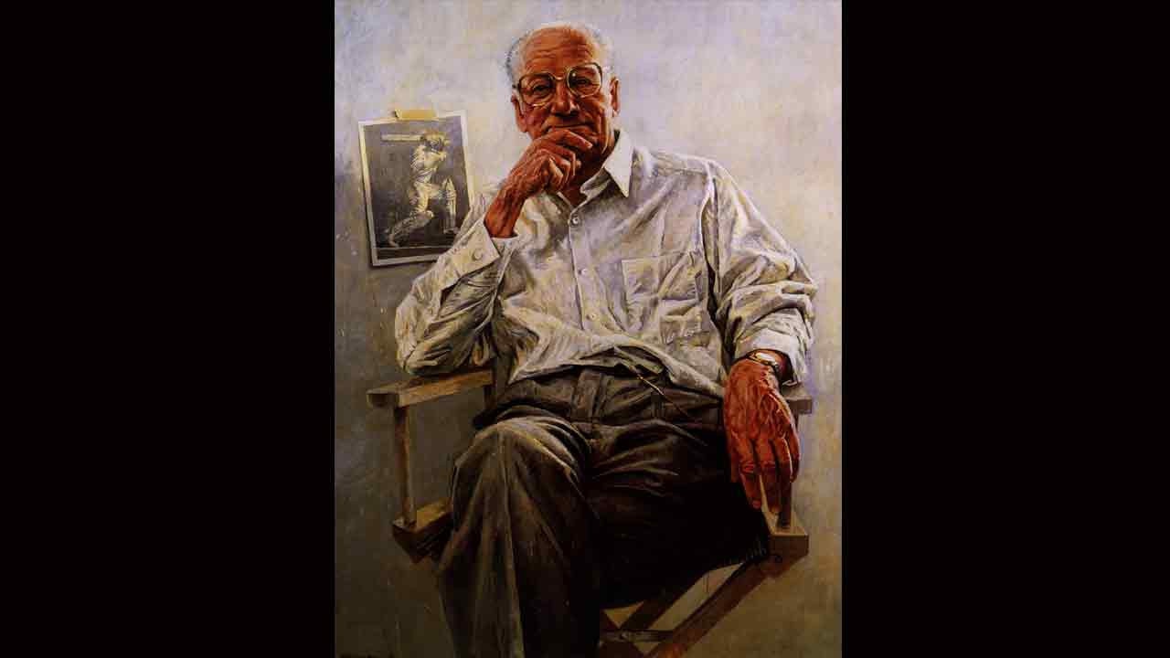 <p>Bill Leak: Sir Donald Bradman</p>