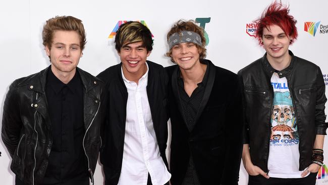 5 Seconds of Summer grew up in western Sydney. Picture: Dan Himbrechts