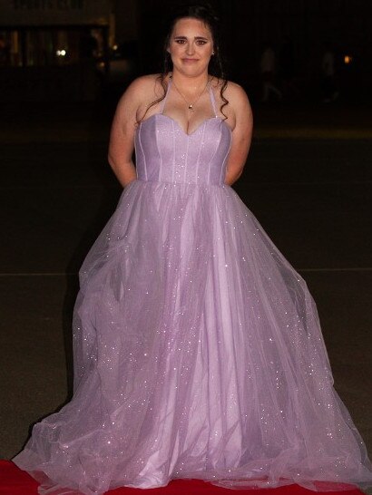 Chloe Schmidt at the 2023 Bundaberg State High School Formal.