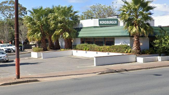 Nordburger’s former site on Glen Osmond Road, Frewville.