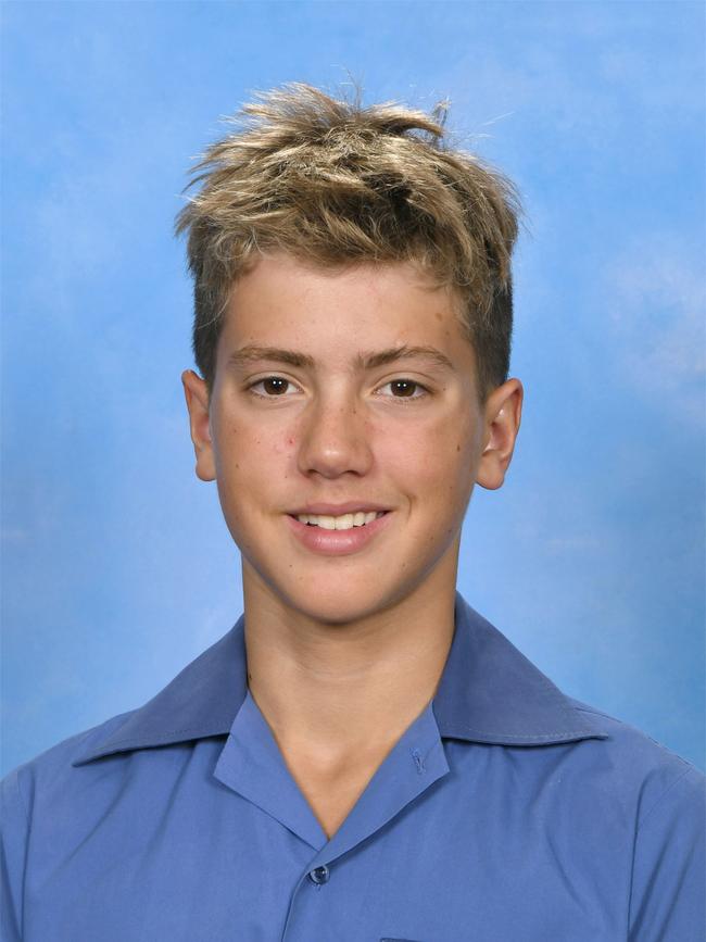 Ignatius Park College’s Jackson Hatchard.