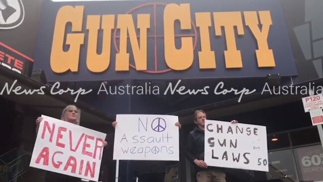 Gun owner challenges protest at Christchurch largest firearms shop