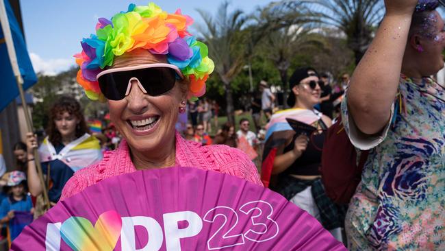 Thousands attended the 2023 Top End Pride March through Darwin City on Saturday, June 24. Picture: Pema Tamang Pakhrin