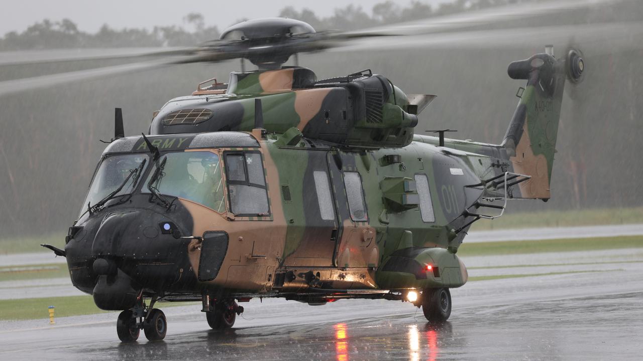 The MRH-90 fleet was retired in December 2023 Picture: Bradley Richardson