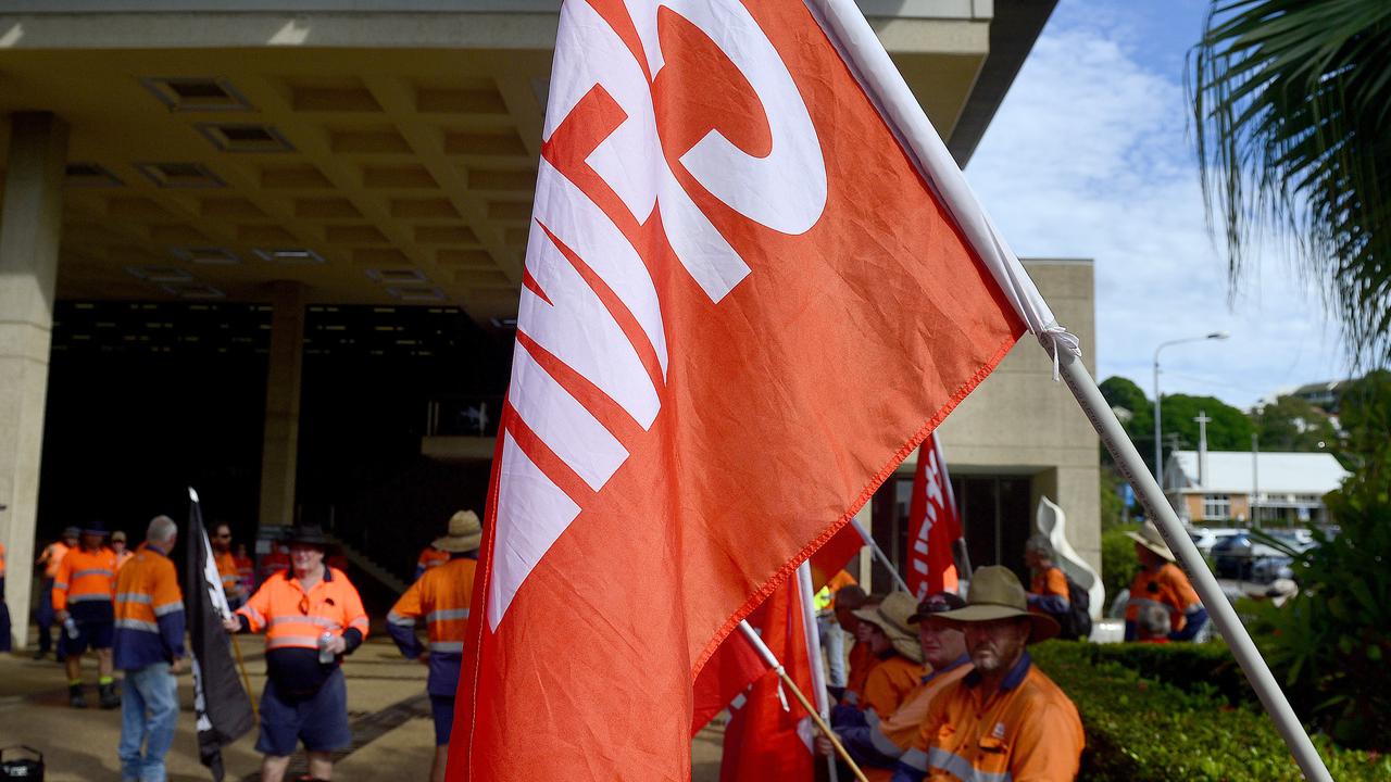 Two CFMEU officials are being accused of a series of contraventions. Picture: Matt Taylor