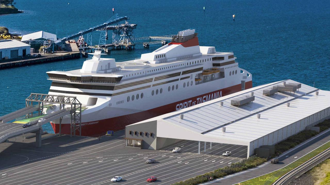 Spirit of Tasmania Geelong terminal 135m works set to begin The Mercury