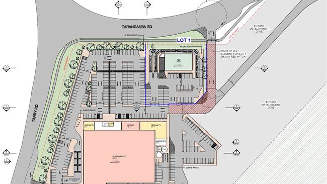 Plans have been lodged to Livingstone Shire Council for a shopping centre to built at Taroomball.