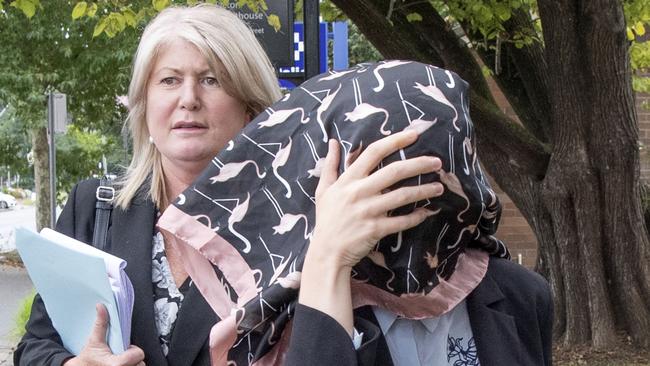 Samantha Azzopardi was represented in court by her lawyer Carolyn Shiels. Picture: Simon Bullard