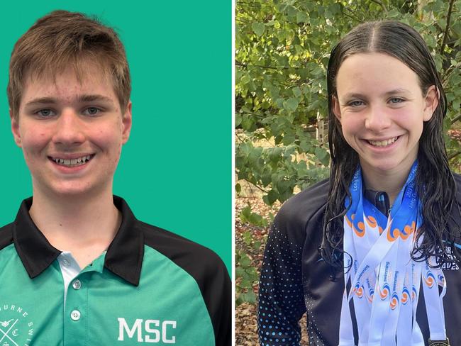 The top contenders at Victorian swimming titles