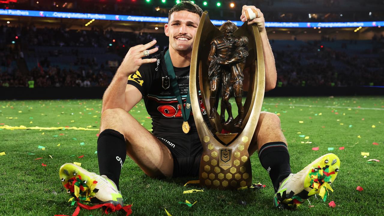 Cleary has three premierships at 25. Photo by Matt King/Getty Images