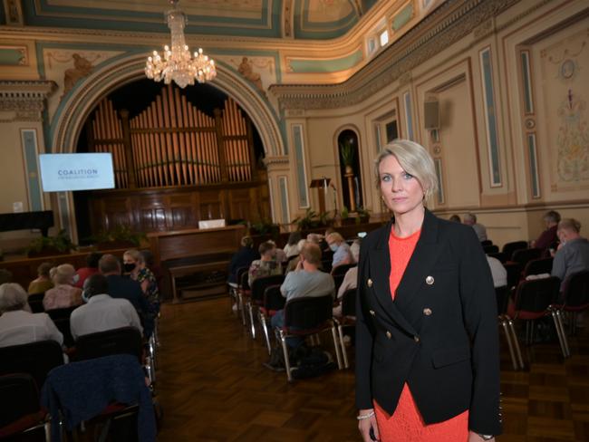 Save Women's Sport Australasia founder Katherine Deves. Picture: Kenji Sato