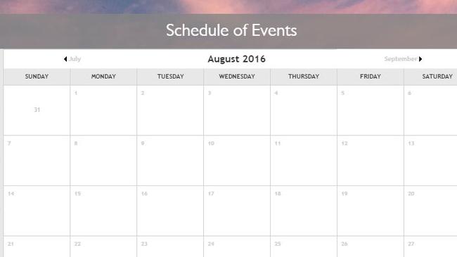 Scott’s personal website schedule contains an Olympic-sized hole in it.