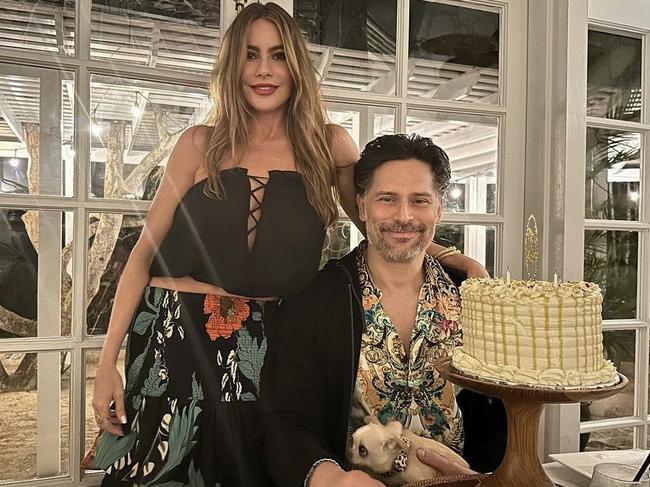 Vergara celebrated her husband Joe’s birthday.