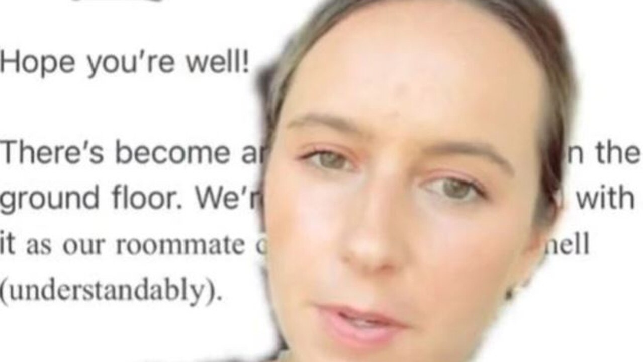 Ms Schmidt became the face of Sydney's rental crisis. Picture: TikTok