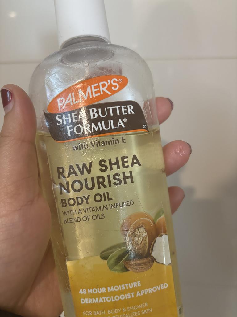 Palmer’s Shea Formula Raw Shea Body Oil. Picture: Melody Teh