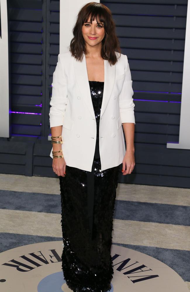 Rashida Jones attends the 2019 Vanity Fair Oscar Party hosted by Radhika Jones at Wallis Annenberg Center for the Performing Arts on February 24, 2019 in Beverly Hills, California. (Photo by JB Lacroix / AFP)