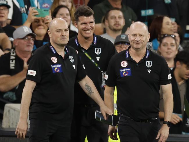 The Power coaches have discussed making changes to the game plan. Picture: Michael Klein