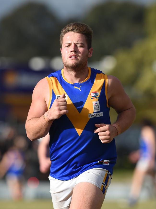 Former Cranbourne player Max Gearon will boost Pearcedale. Picture: Chris Eastman