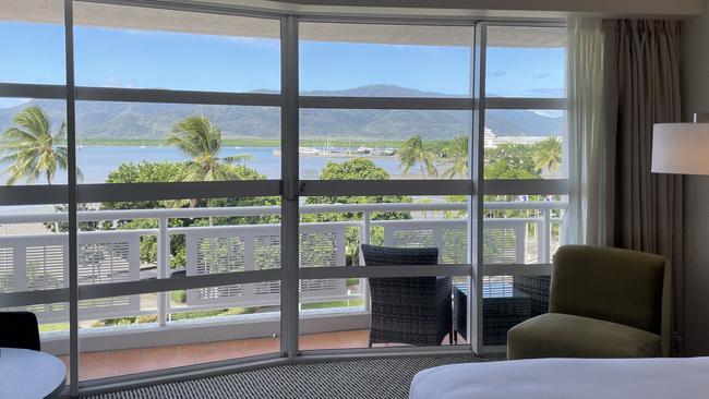 A look inside the newly renovated rooms at DoubleTree Hilton Cairns. Photo: Kristina Puljak