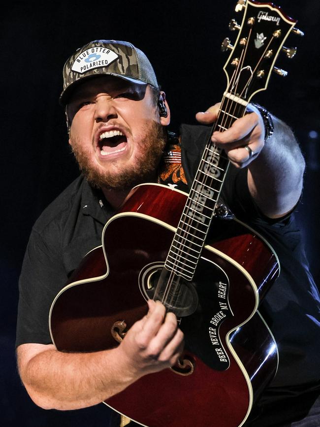 American country singer-songwriter Luke Combs. Picture: supplied