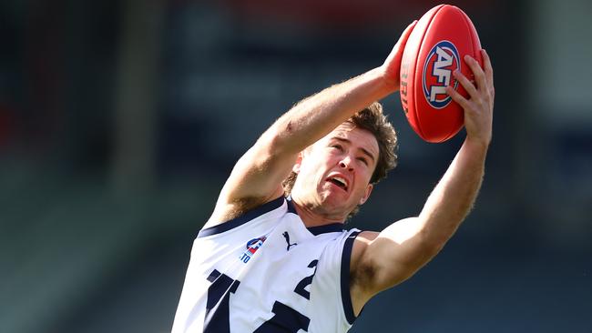 Lachlan Charleson kicked eight goals in a game for Greater Western Victoria Rebels last weekend. Picture: Getty Images