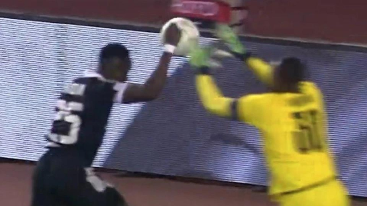 Ibrahima Wadji's handball goal was thankfully overturned.