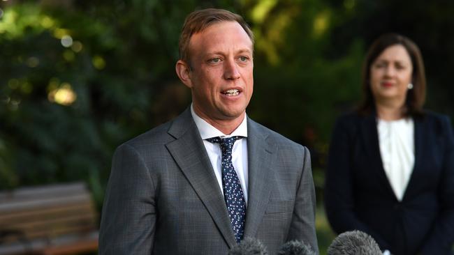 Queensland Deputy Premier and Health Minister Steven Miles. Picture: AAP.