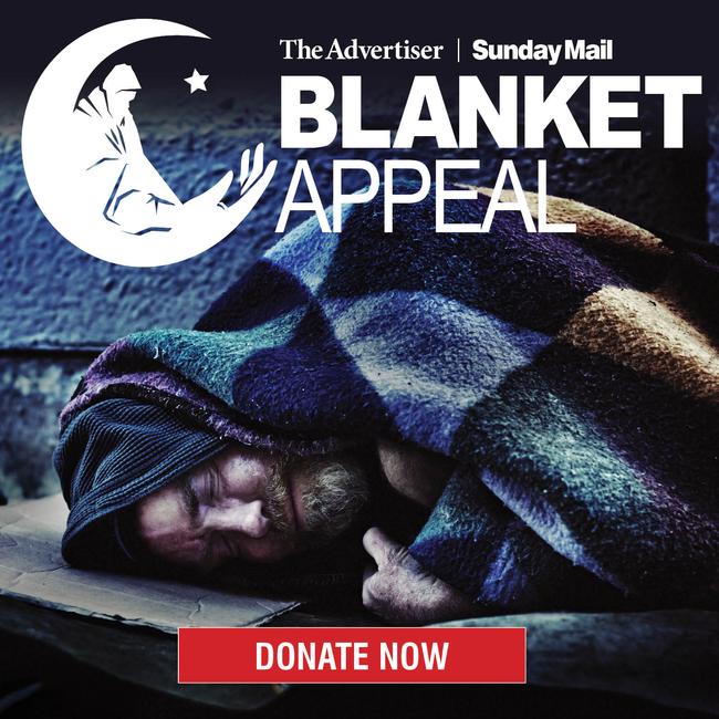 The Advertiser/Sunday Mail Blanket Appeal donate now promo