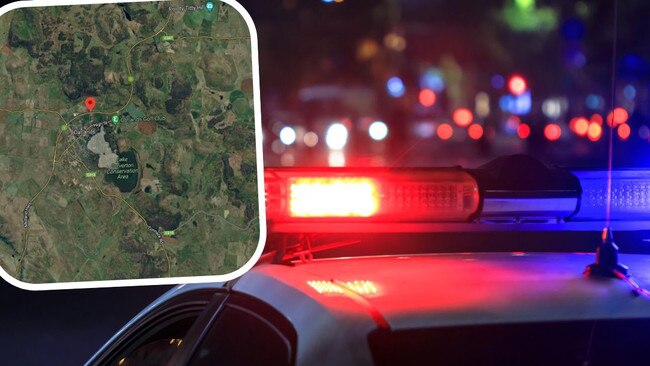 A 19-year-old man has died in a crash near Oatlands overnight.