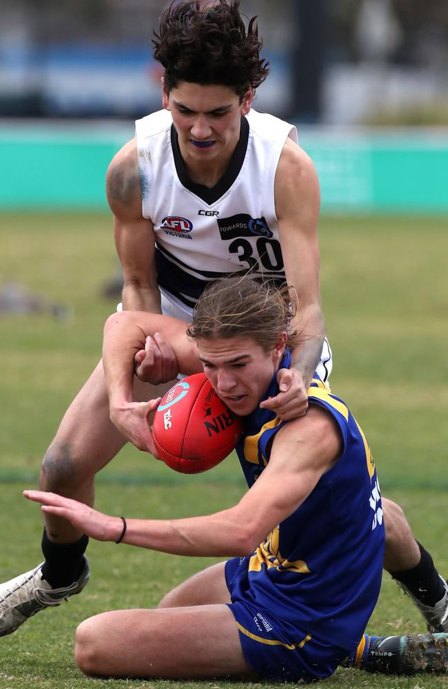 Northern Knights Justin McInerney has rocketed onto the radar of AFL clubs.