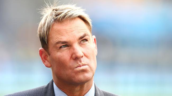 Shane Warne went on a bizarre tangent over the product used in Tom Currant’s hair.